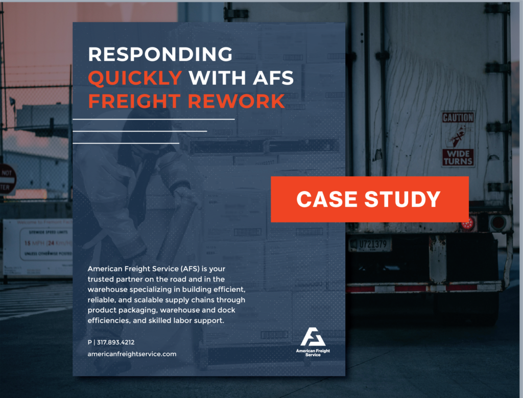 AFS Case Study: Freight Rework